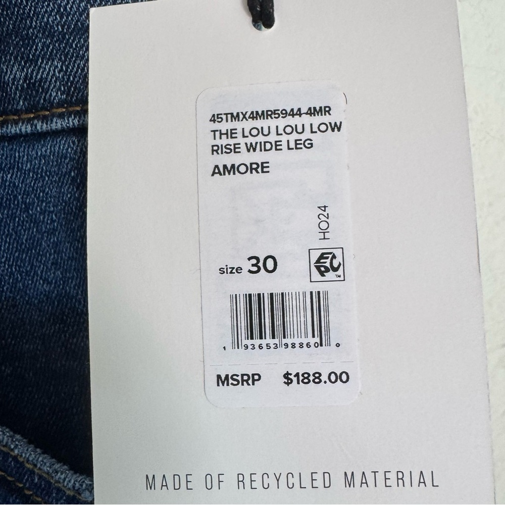 NWT Joe’s Jeans Lou Low Rise Wide Leg Jeans Sz 30 - Picture 11 of 11